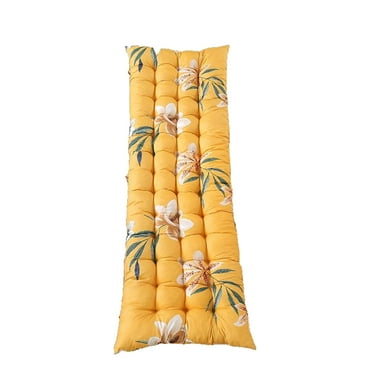 Ricking Chair Cushion Sun Lounger Chair Cushions, Patio Cushions Thick Padded Seat Cushion Reclining Chair Rocking with Ties, Outdoor Chaise Lounge Cushion Folding Chair Cushion