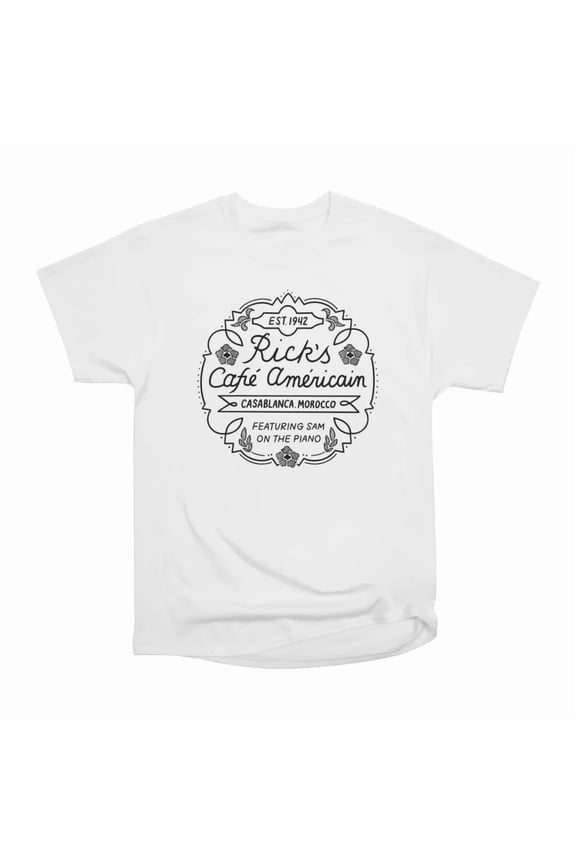 Ricks Cafe T-Shirt Tee Gift For Him Merch For Her Apparel For Friend