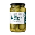 thumbnail image 1 of Ricks Picks The Peoples Pickle – Garlic-Dill Pickle Slices, Non-GMO, All Natural, Gluten-Free, Low Calorie, Dill Pickle Chips, Fresh Dill, Pickle Snacks, 24oz/ 2Jar, 1 of 6