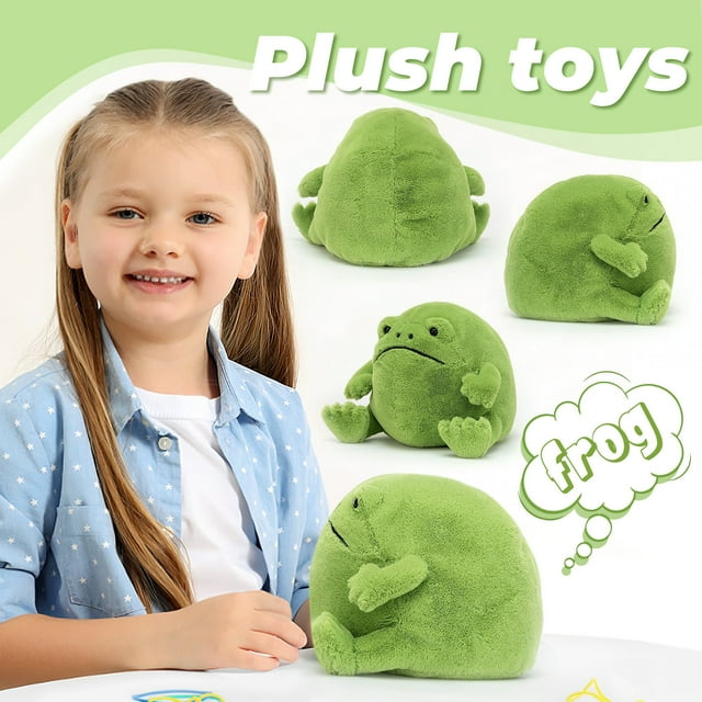 Ricky Rain Frog Plush Doll, Ricky Rain Frog Toy Gift, Ricky Rain Frog ...