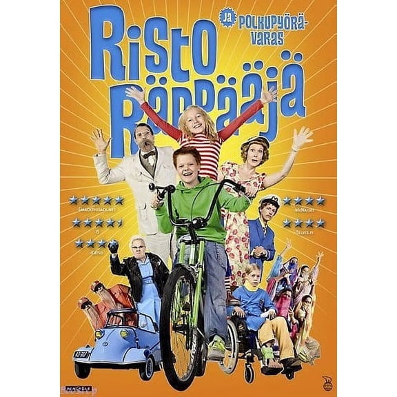 Ricky Rapper and the Bicycle Thief ( Risto Rppj ja polkupyrvaras ) [ NON-USA FORMAT, PAL, Reg.0 Import - Finland ]