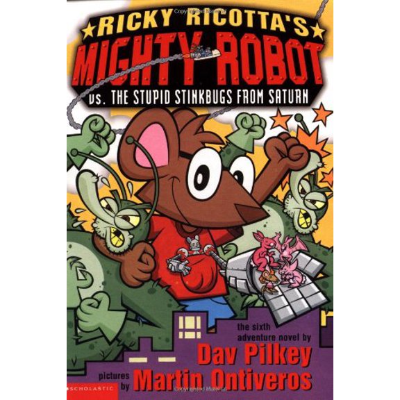 Pre-Owned Ricky Ricotta's Mighty Robot vs. The Stupid Stinkbugs from Saturn (Paperback) 0439376459 9780439376457