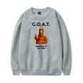 thumbnail image 1 of Ricky Stanicky Merch Alf Goat Greatest Of All Time Sweatshirt, Unisex,  Crew Neck Long Sleeve Pullover, 1 of 2