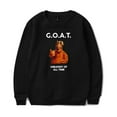thumbnail image 1 of Ricky Stanicky Merch Alf Goat Greatest Of All Time Sweatshirt, Unisex,  Crew Neck Long Sleeve Pullover, 1 of 2