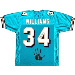 Ricky Williams Hand Print Signed Autographed Green Jersey JSA Authen WPP060357