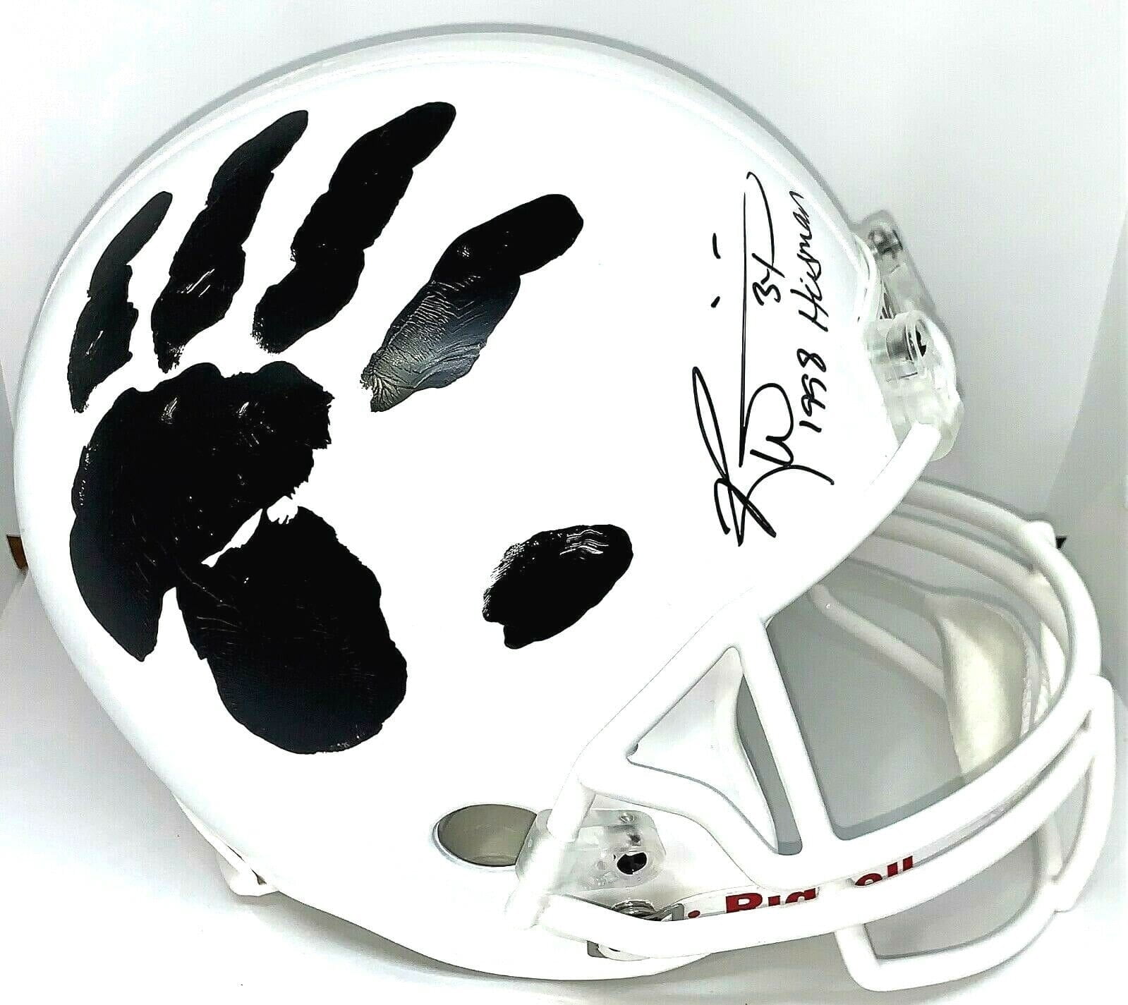 Ricky Williams Handprint Full Size Texas Longhorns Helmet Signed JSA Z65893