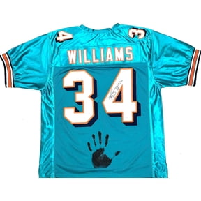 Ricky Williams Handprint Signed Autographed Green Jersey JSA Authen WPP060355