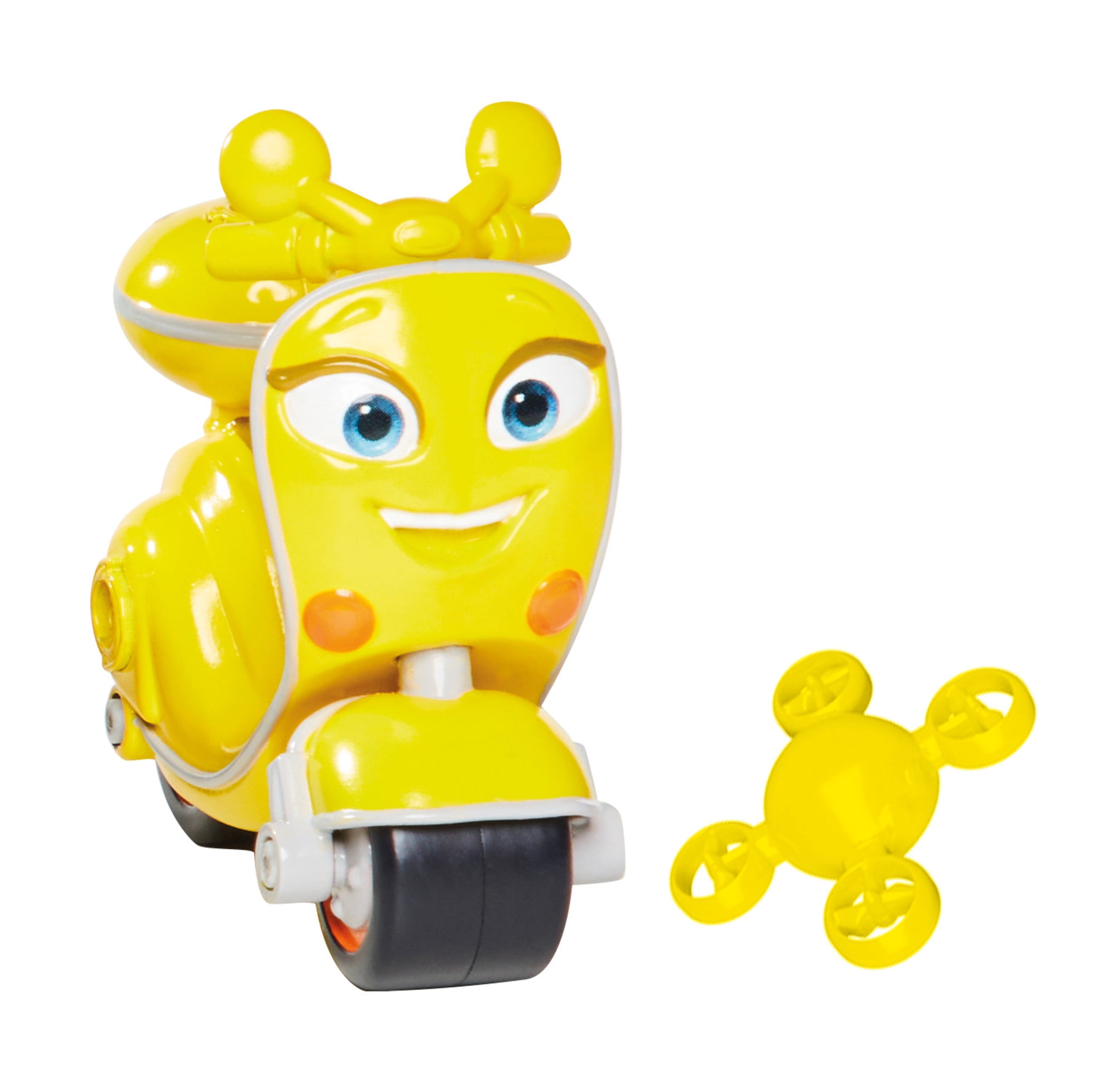 Ricky Zoom: Scootio Whizzbang Toy Scooter from Ricky Zoom 3-inch Action Figure Free-Wheeling, Free Standing Toy Bike for Preschool Play
