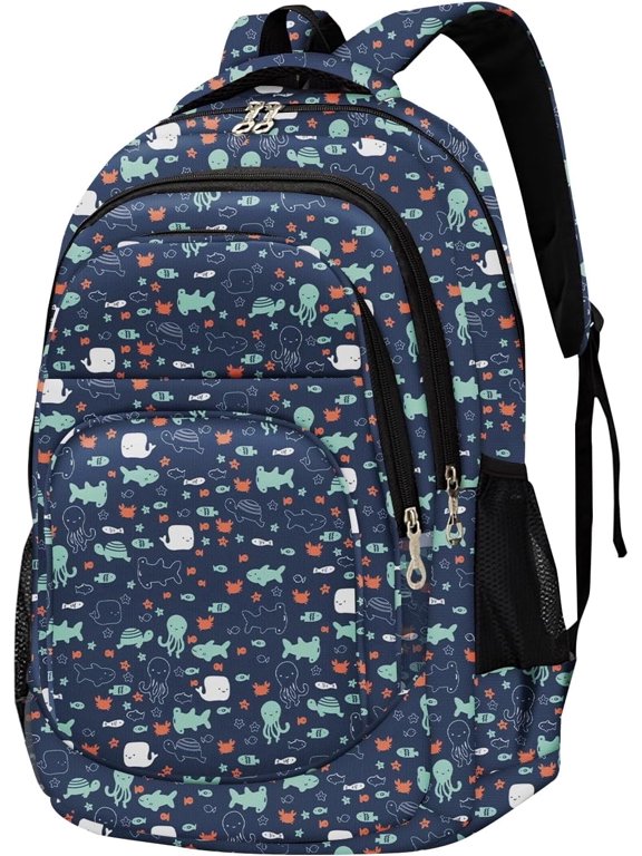 Kids School Backpack Lightweight Floral & Animal Bookbag
