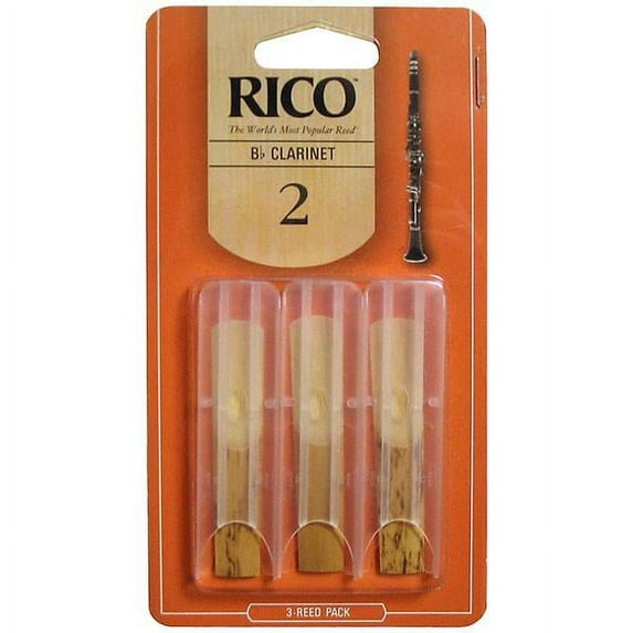 Rico Bb Clarinet Reeds, Box of 3 Strength 3.5