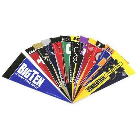 Rico Big 10 Conference Mini Pennant Set