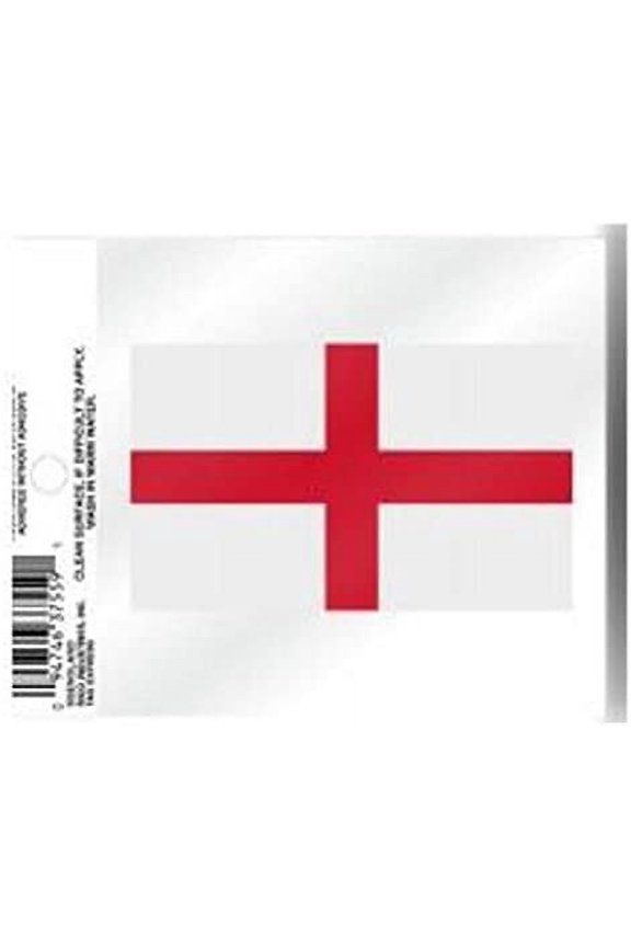 England 3.5" Flat Static Cling Decal Sticker World Cup Soccer COPA Football