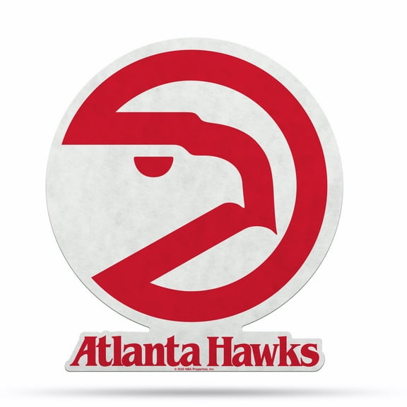 Hawks - Atl Shape Cut Retro Pennant With Header Card