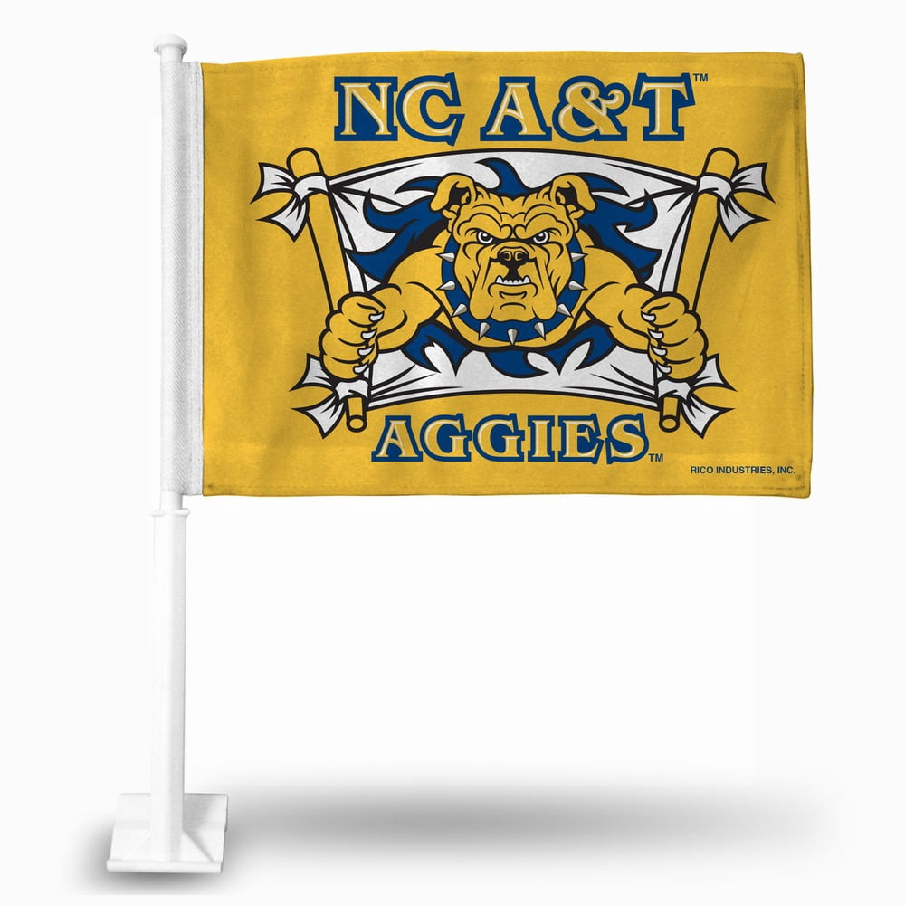 Rico Industries NCAA North Carolina A&T Aggies Chrome License Plate Frame - 12" X 6"
