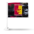thumbnail image 1 of Rico Industries College Pittsburg State Gorillas Black Double Sided Car Flag - 16" x 19" - Strong Pole that Hooks Onto Car/Truck/Automobile, 1 of 8