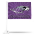 thumbnail image 1 of Rico Industries College Wisconsin-Whitewater War Standard Double Sided Car Flag - 16" x 19" - Strong Pole that Hooks Onto Car/Truck/Automobile, 1 of 8