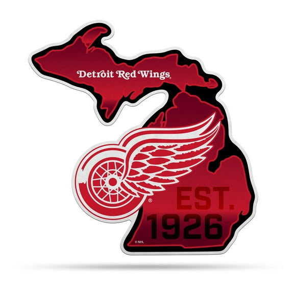 Red Wings 18" State Shape Pennant