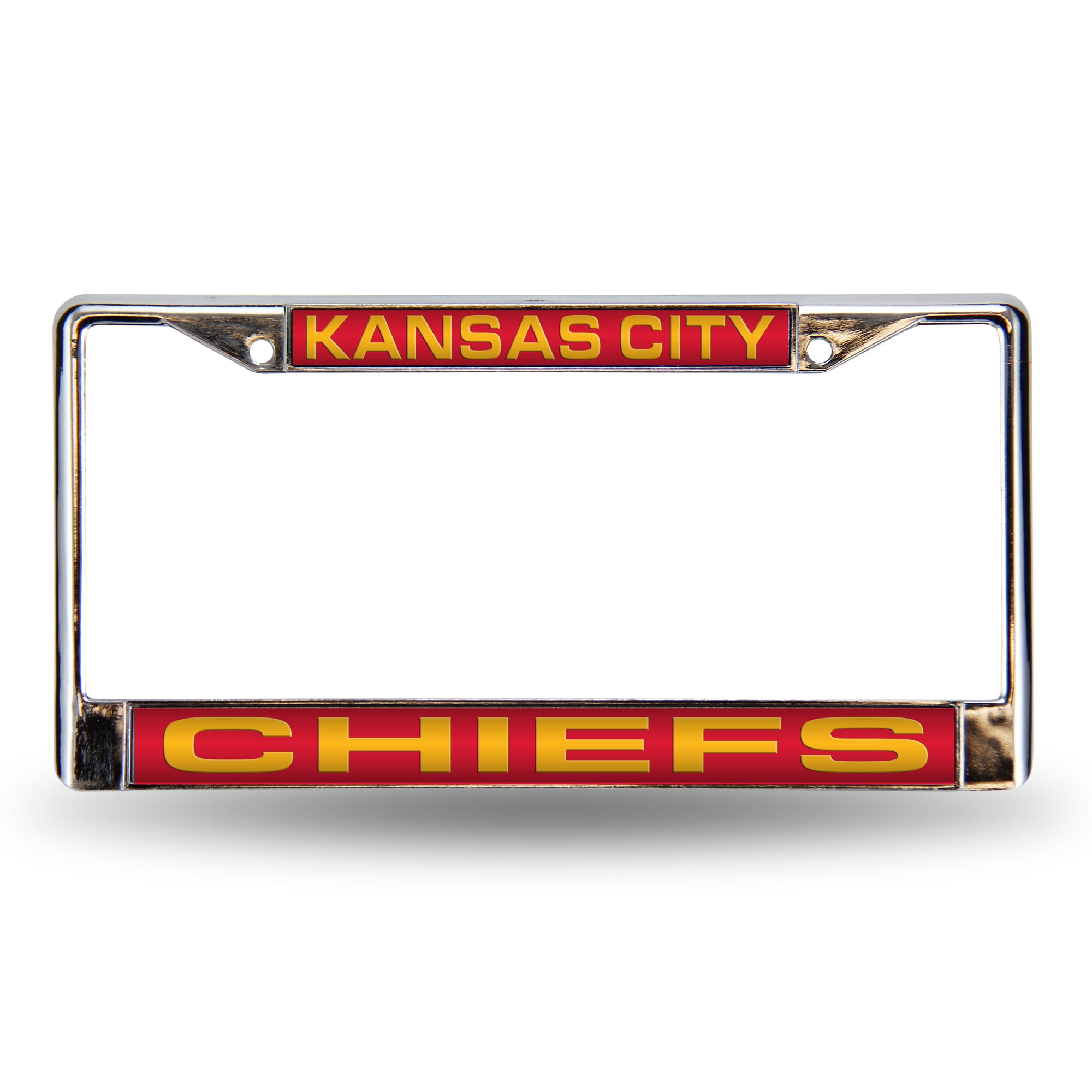 Rico Industries Football Kansas City Chiefs Red 12" x 6" Laser Cut