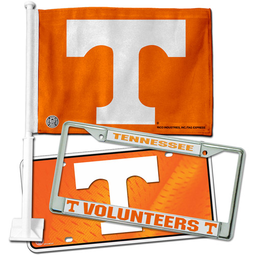 Rico Industries NCAA Auto Fan Pack, University of Tennessee Volunteers