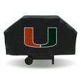 thumbnail image 1 of Rico Industries NCAA - Economy Grill Cover, University of Miami Hurricanes, 1 of 2