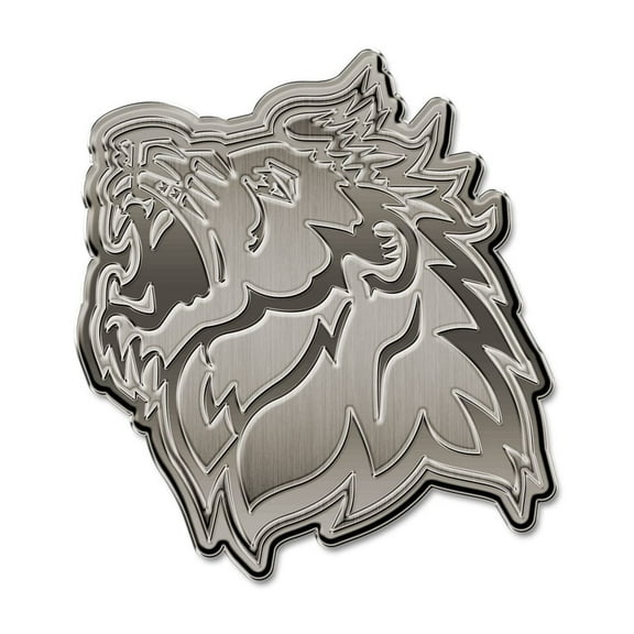 Rico Industries NCAA Missouri Southern State Lions Antique Auto Emblem Antique Nickel Auto Emblem for Car/Truck/SUV