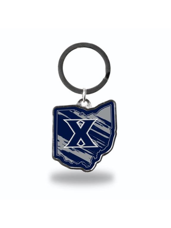 NCAA Xavier Musketeers State Shape Keychain