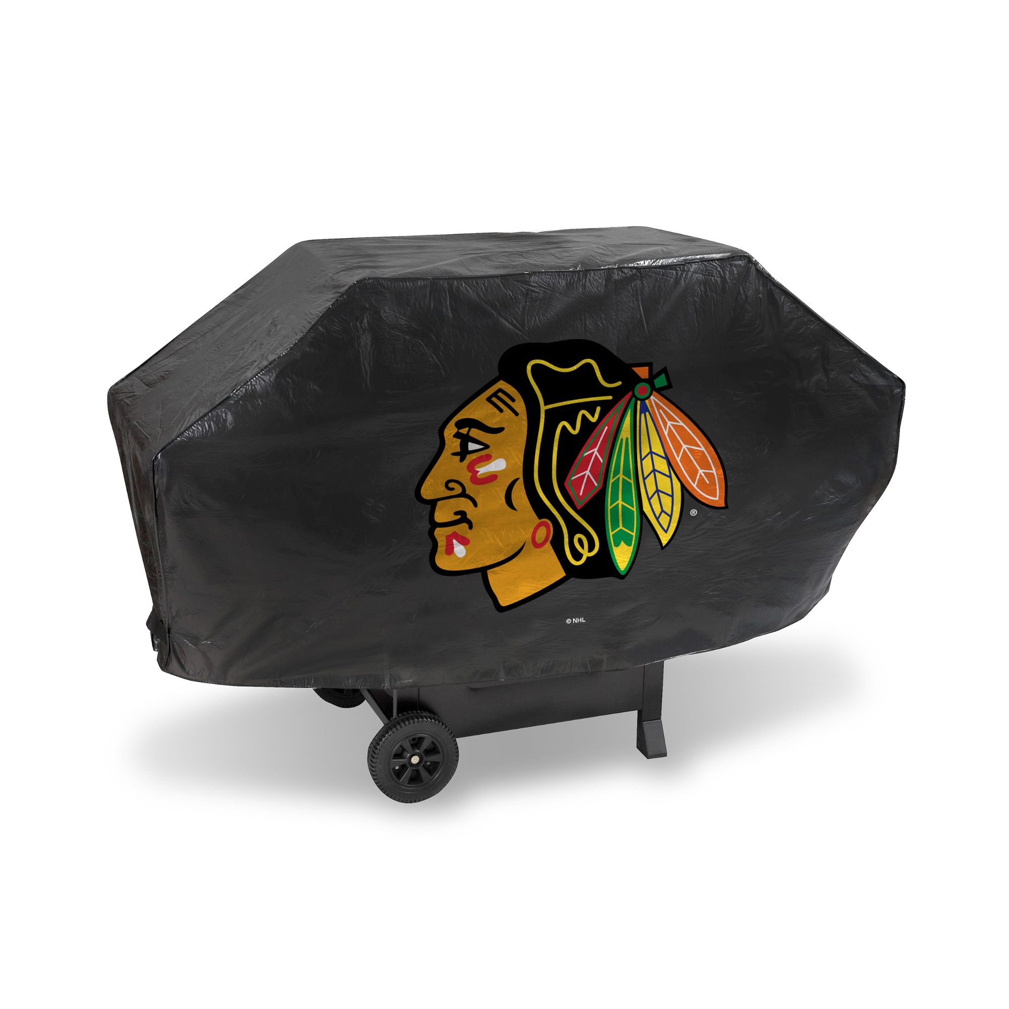 Rico Industries - NHL - Deluxe Grill Cover - Chicago Blackhawks - image 1 of 2