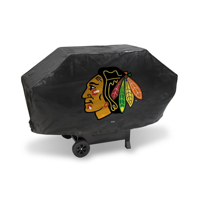 Rico Industries - NHL - Deluxe Grill Cover - Chicago Blackhawks