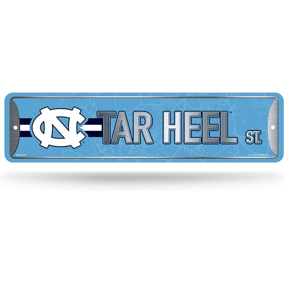 Rico Industries North Carolina (4" x 15") Metal Street Sign Décor