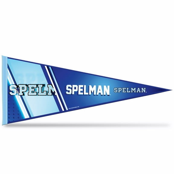 Rico Industries Spelman College 12" x 30" Soft Felt Pennant - EZ to Hang - Home Dcor (Game Room, Man Cave, Bed Room)