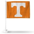 thumbnail image 1 of Rico Industries Tennessee College Double Sided Car Flag - 16" x 19" - Strong Pole that Hooks Onto Car/Truck/Automobile, 1 of 5