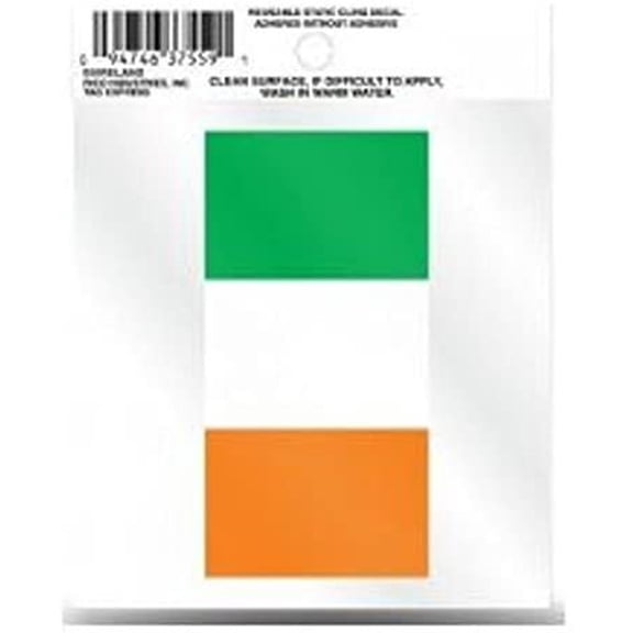 Rico Ireland 3.5" Flat Static Cling Decal Sticker World Cup Soccer COPA Football