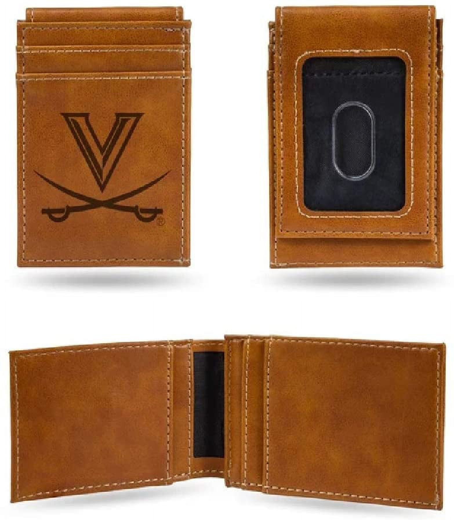 Rico Industries Chicago Blackhawks Front Pocket Slim Wallet - Embroidered NHL Logo, Lightweight & Holds 4-6 Cards