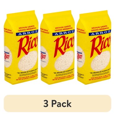 River Rice Medium Grain, Enriched White Rice, 2 lb Bag, Easy-to-Prepare ...