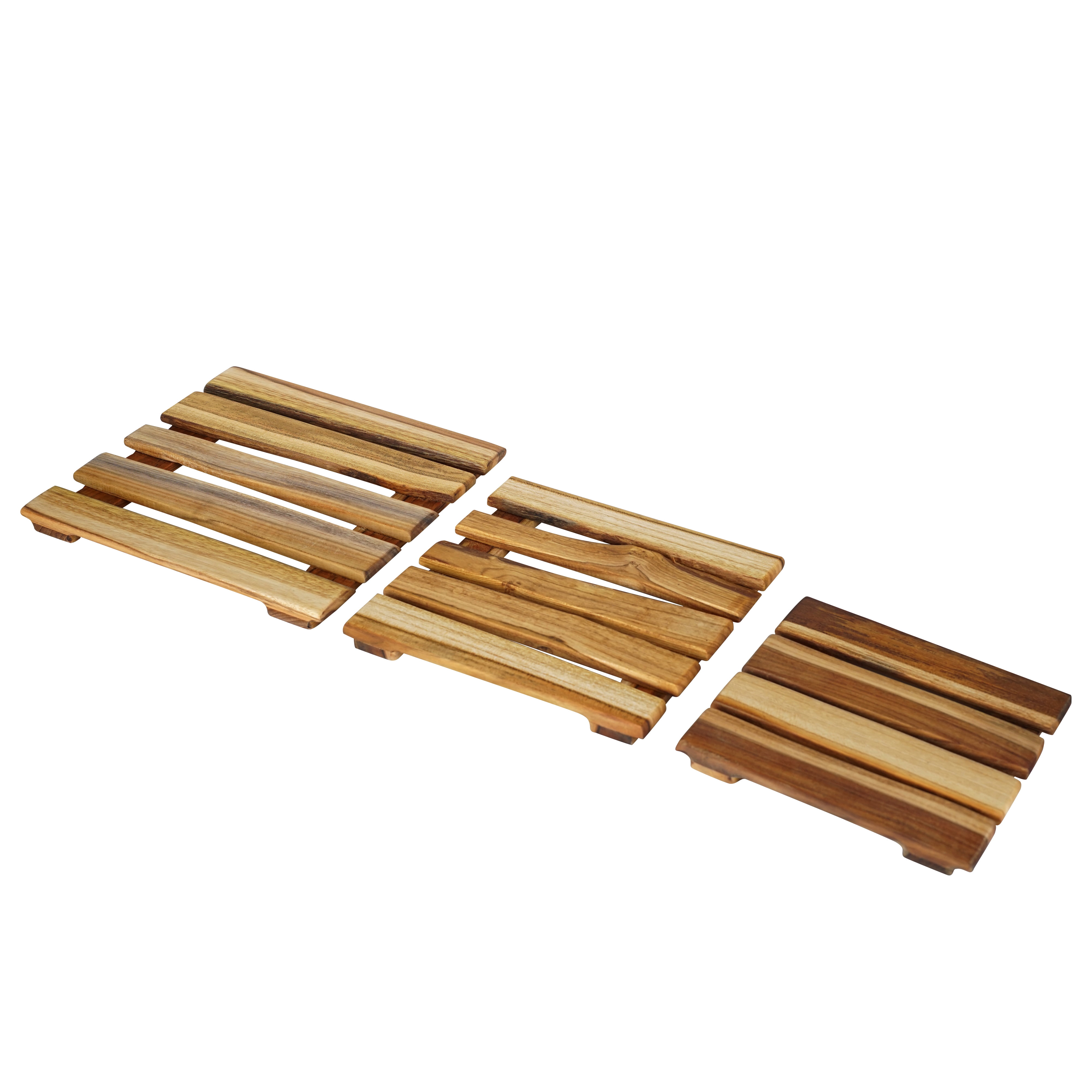Rico & Plato Atrani Teak Trivet - Thumbnail 3