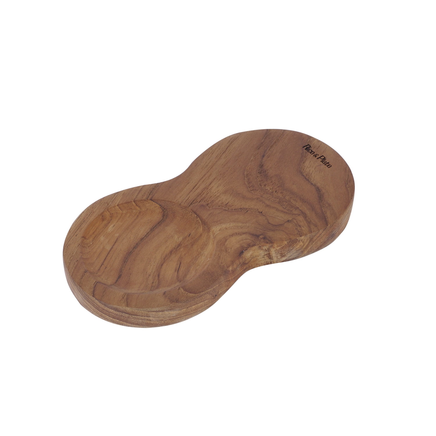 Rico & Plato Bean Teak Coffee Tray (Set of 2)