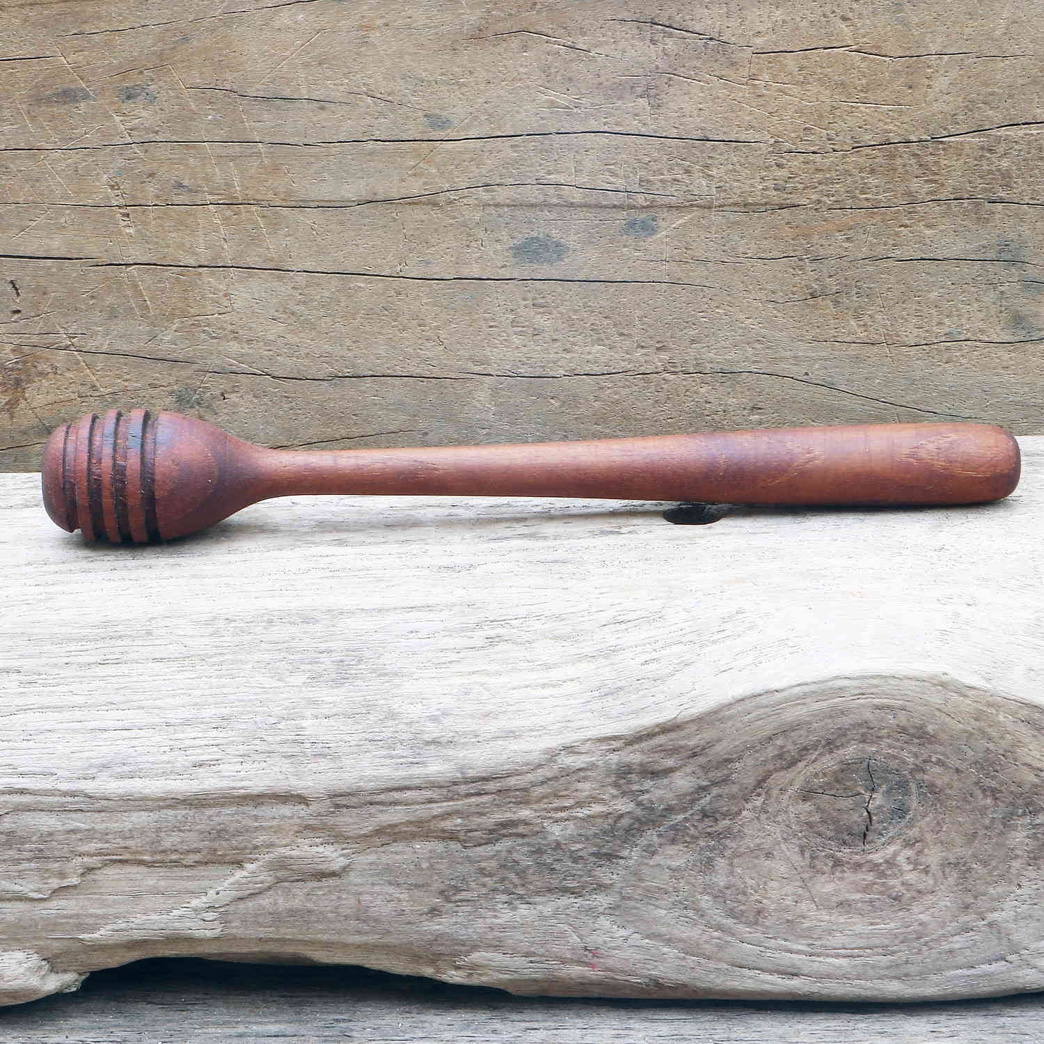 Rico & Plato Teak Honey Dipper - Thumbnail 3