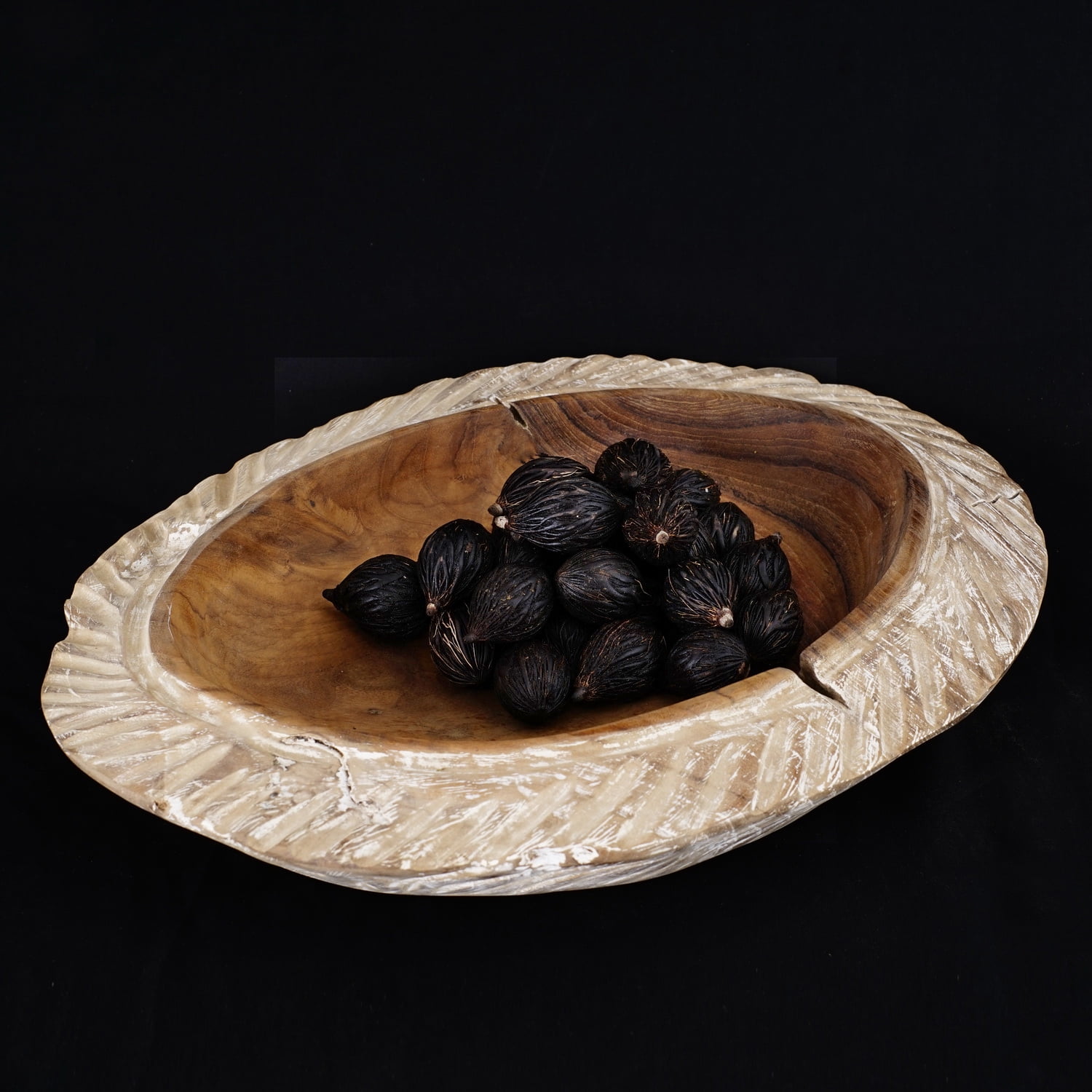 Rico & Plato Toscana Teak Bowl - Thumbnail 2
