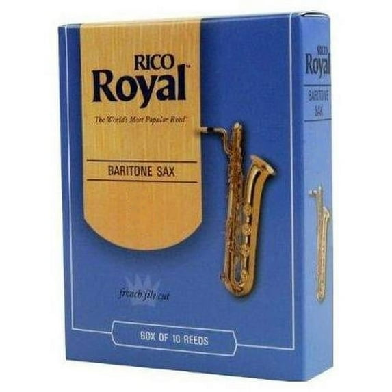 Rico Royal Baritone Saxophone 10 Pack 5 Strength