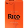 thumbnail image 1 of Rico by D'Addario Bass Clarinet Reeds, Strength 3, 10 Pack, 1 of 4