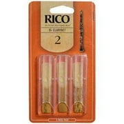 Rico by D'Addario Bb Clarinet Reeds, Strength 1.5, 3-pack