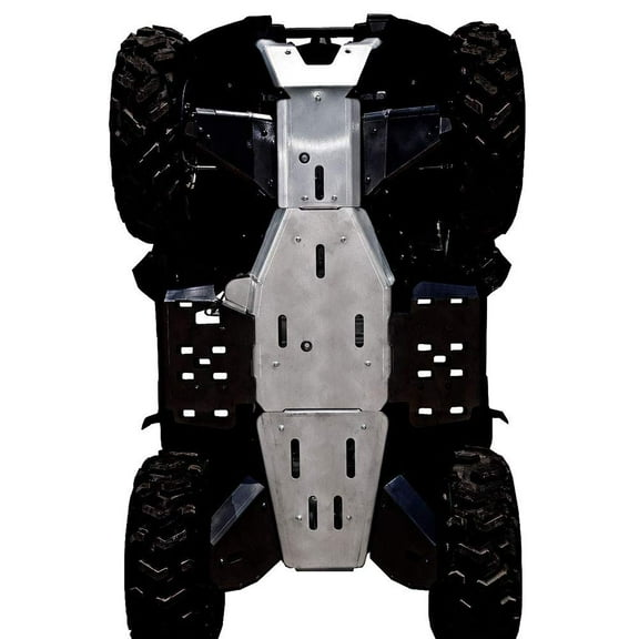 Ricochet 3-Piece Full Frame Skid Plates, Yamaha Grizzly 550 & Grizzly 700