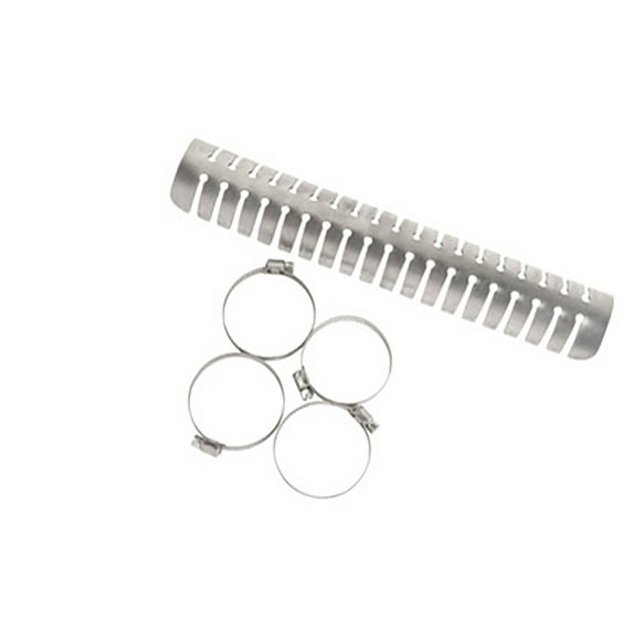 Ricochet Universal 4-Stroke Stainless Steel Pipe Guard Compatible With Gas Gas EX 350F 2021