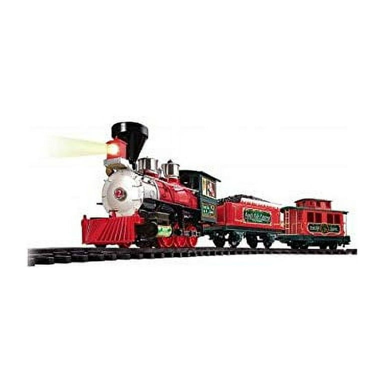 G Scale Eztec Battery Operated Christmas Train North Pole Happy
