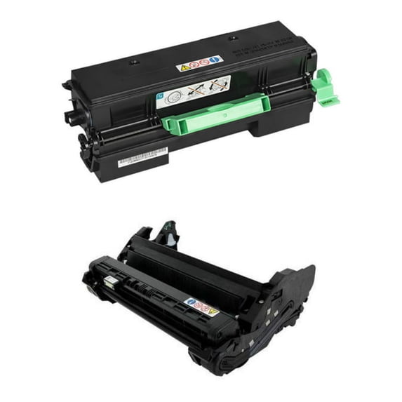 Ricoh 407319 Print Cartridge and 407324 Photoconductor Unit for SP ...