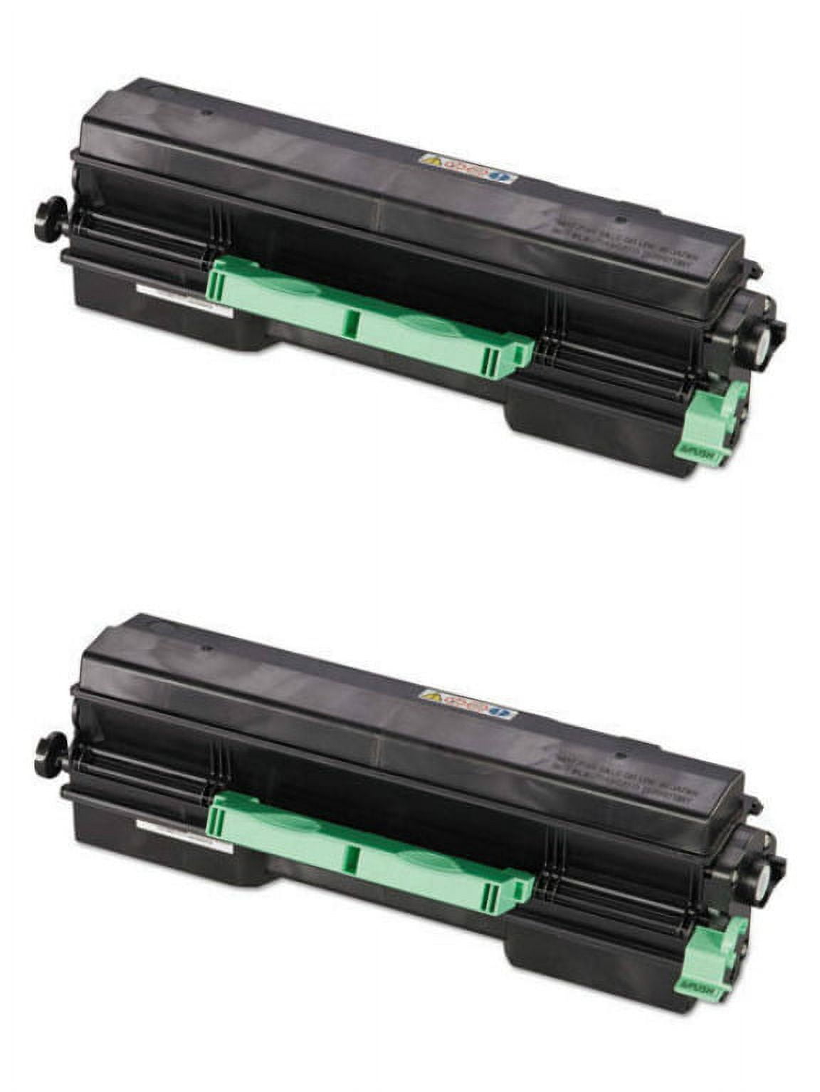 Ricoh 407507 Black Toner Cartridge 2-Pack for SP 6430