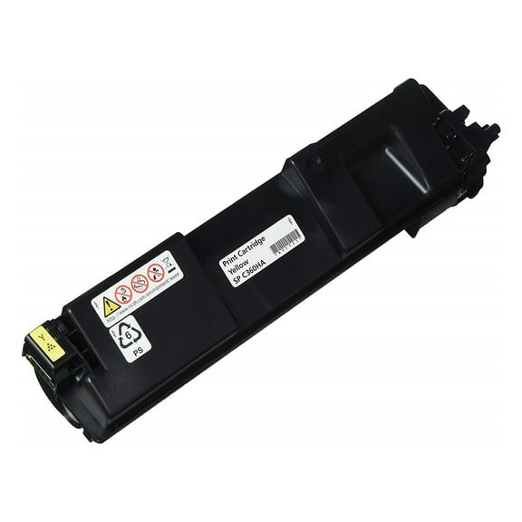 Ricoh SP C360HA Original Laser Toner Cartridge Yellow Pack