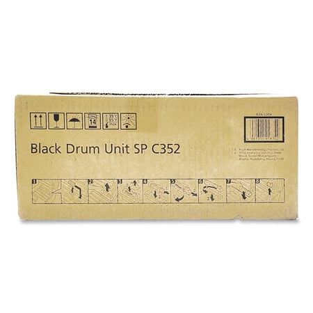 Ricoh 408223 Black Drum Unit Sp C352