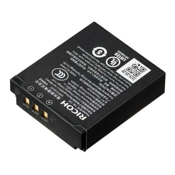 Ricoh DB-120 Rechargeable Li-Ion Battery for Ricoh GR IV - 1800mAh, 6.9Wh, 3.9V, Up to 250 Shots