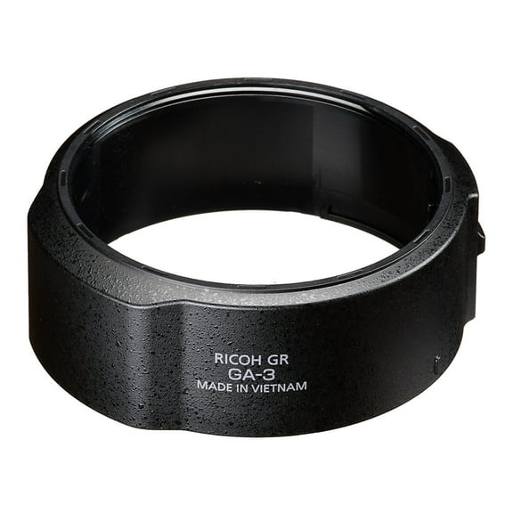 Ricoh GA-3 Lens Adapter for GR IV Supports GW-4 Wide Conversion Lens and 49mm Filters (Black)